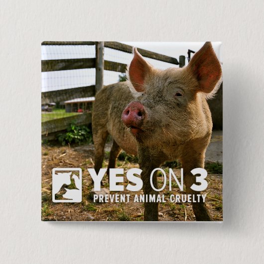 Ja op 3! Mini Button (Voorkant)