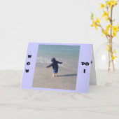 JA OP BEIDE WISSEN: "JULLIE EEN GEWELDIGE BIRTHDAY KAART (Gele Bloem)