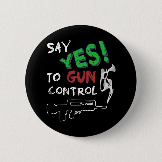 Ja op controle van pistool ronde button 5,7 cm (Voorkant)