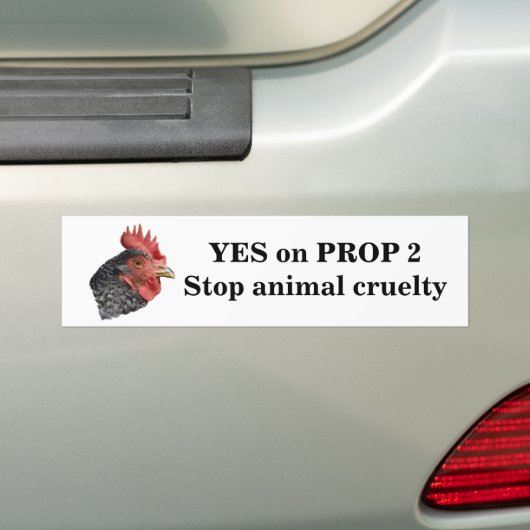 Ja op voorstel 2 - Bumpersticker (Op auto)