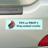 Ja op voorstel 2 - Bumpersticker (Op auto)
