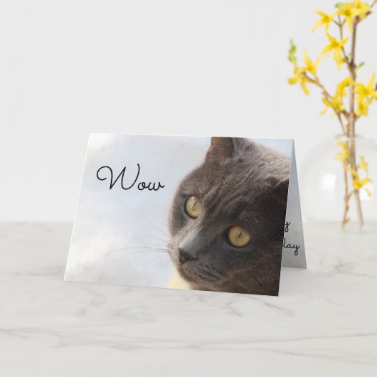 Ja Ouder Happy Birthday Kaart (Gele Bloem)