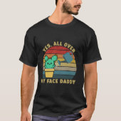 Ja over mijn hele gezicht papa grappige cactus pla t-shirt (Voorkant)