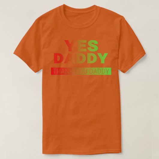 Ja Papa Dank je papa Funny Gradient Obi State T-shirt (Design voorkant)