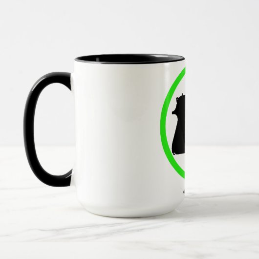 Ja Pistolen! 15 oz koffie-mok Mok (Links)