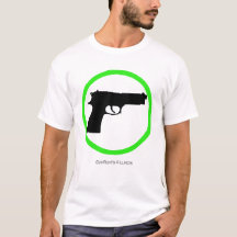 Ja Pistolen! Basic T-Shirt door GunRights4Illinois