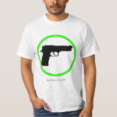 Ja Pistolen! T Shirt van GunRights4Illinois (Voorkant)