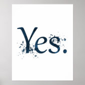 Ja Poster (Voorkant)