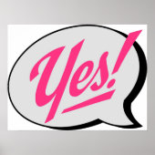 Ja Poster (Voorkant)