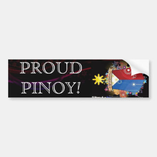 Ja, PROUD PINOY! Bumpersticker