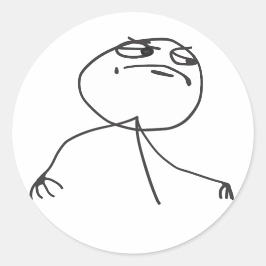 Ja Ronde Sticker (Voorkant)