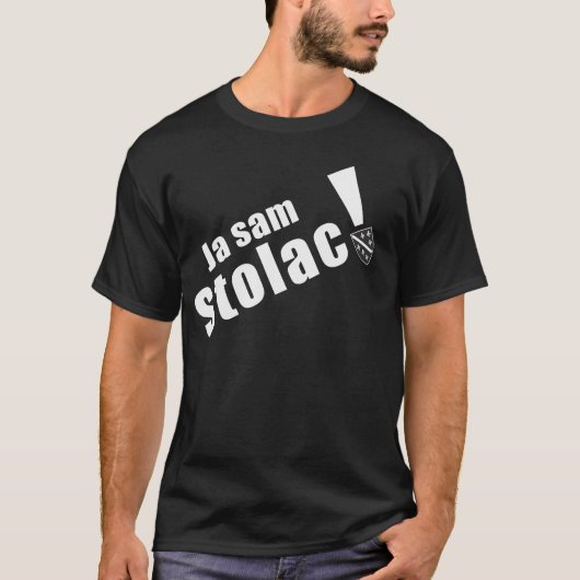 Ja Sam Stolac T-shirt (Voorkant)