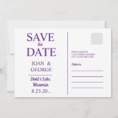 Ja Schat, Zwart En Wit Cartoon Humor, Save The Date (Achterkant)