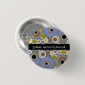 Ja Schotland Scottish Independence Button Badge (Voorkant /achterkant)