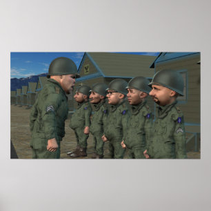 Ja, sergeant. - Klein Poster