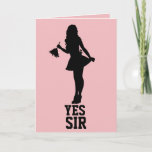 JA SIR BIRTHDAY FRENCH MAID KAART VOOR HUSBAND<br><div class="desc">JA,  SIR AAN DE VOORZIJDE. BINNENLEZEN: UW WENS IS MIJN BEVEL. HAPPY BIRTHDAY</div>