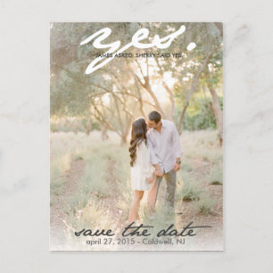 Ja. Sla het Briefkaart Datum op