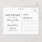 Ja. Sla het Briefkaart Datum op (Achterkant)