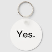 Ja Sleutelhanger (Voorkant)