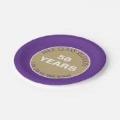 JA! Speciaal 50e klas reüleparty bord (Gekanteld)