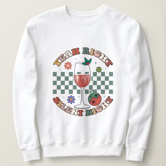 Ja, stille nacht kerst trui (Design voorkant)