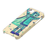 Ja! Superheld Robot iPhone Case (Onderkant)