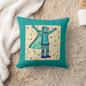 Ja! Superheld Robot Sierkussen (Deken)