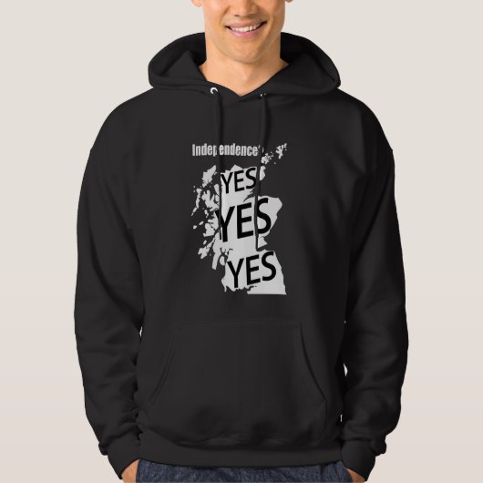 Ja tegen Schotse onafhankelijkheid Hoodie (Voorkant)