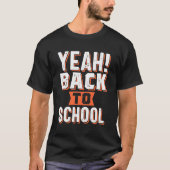 Ja! Terug naar school T-shirt (Voorkant)