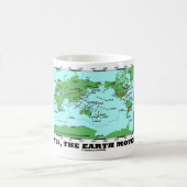 Ja The Earth Moves (Bord Tectonics Earthquakes) Koffiemok (Center)