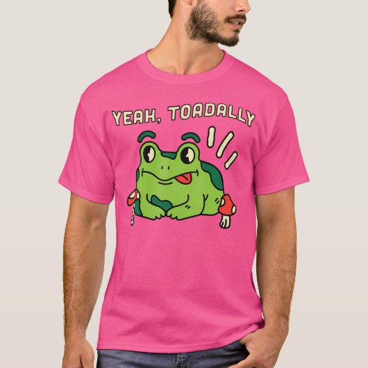 Ja Toadally Toad Frog Lover T-shirt (Voorkant)