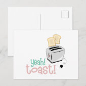 Ja Toast Briefkaart (Voorkant / Achterkant)