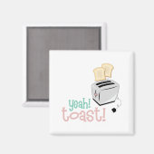 Ja Toast Magneet (Voorkant / Achterkant)