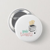 Ja! Toast! Ronde Button 5,7 Cm (Voorkant /achterkant)