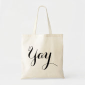 Ja! Tote Bag (Voorkant)