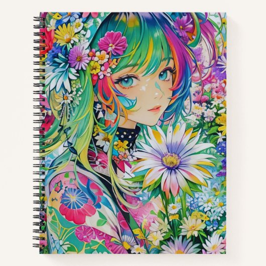 Ja. "Tuin van dromen" Notitieboek (Voorkant)