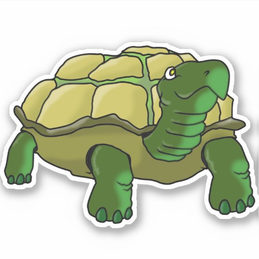 Ja-Turtle Sticker (Voorkant)