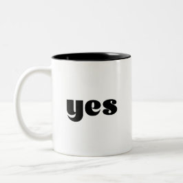 Ja Tweekleurige Koffiemok