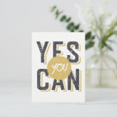 Ja U kunt 3 Briefkaart (Staand voorkant)