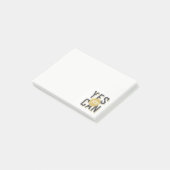 Ja U kunt 3 Post-it® Notes (Schuin)