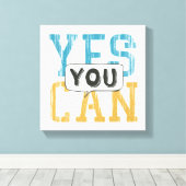 Ja U kunt Canvas Afdruk (Insitu (Houten vloer))