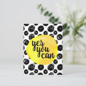 Ja U kunt een offerte indienen Briefkaart (Staand voorkant)