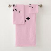 Ja u kunt Inspirerend citaat Bad Handdoek (Insitu)