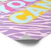 Ja u kunt Poster 90s esthetisch citaat Poster (Hoek)