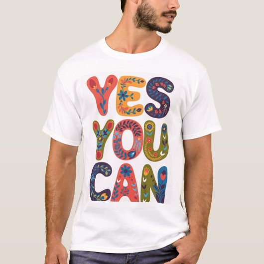 Ja, u kunt t-shirt (Voorkant)