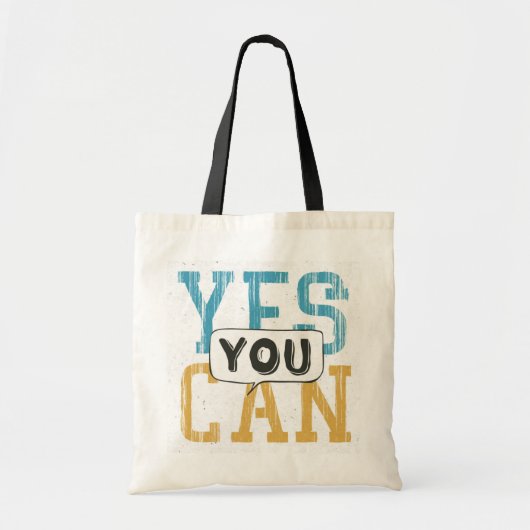 Ja U kunt Tote Bag (Voorkant)