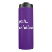 Ja Unfollow Thermosbeker (Voorkant)