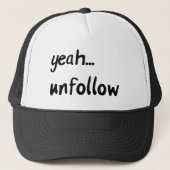 Ja Unfollow Trucker Pet (Voorkant)