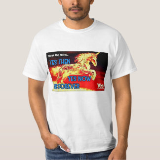 Ja Unicorn - De onafhankelijkheid komt eraan T-shirt
