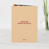 JA, VERJAARDAG KAART (Achterkant)